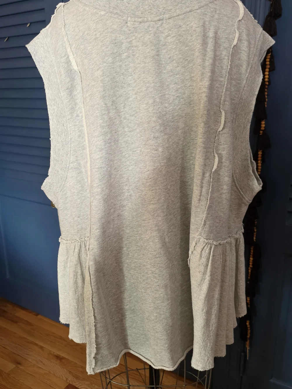 Free People We The Free Danny Pullover Sand Grey XL